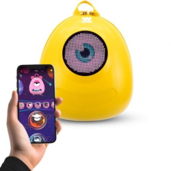 Mochila Con Pantalla Led Woxter Loy-Big Eye/ Amarilla - 8435089039672