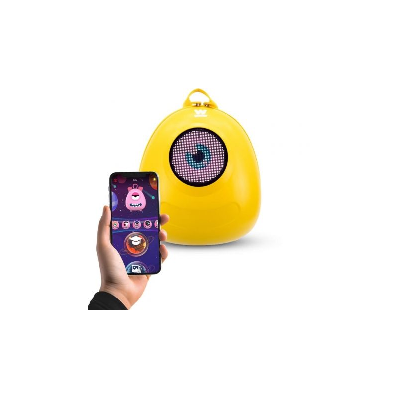Mochila Con Pantalla Led Woxter Loy-Big Eye/ Amarilla - 8435089039672