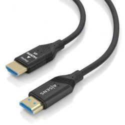 Cable HDMI 2.0 AOC 4K Aisens A148-0930/ HDMI Macho - HDMI Macho/ 20m/ Negro - A148-0930