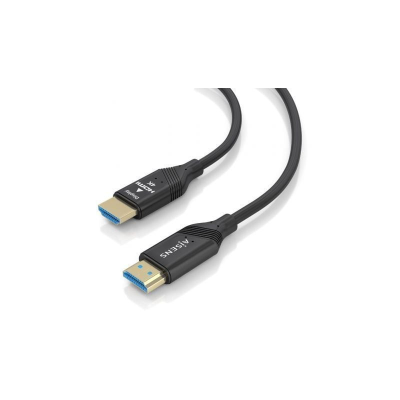 Cable HDMI 2.0 AOC 4K Aisens A148-0930/ HDMI Macho - HDMI Macho/ 20m/ Negro - A148-0930