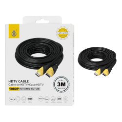 Jc Nb1453 Negro / Cable Hdmi, Macho A Macho, 3M - 8435606725637