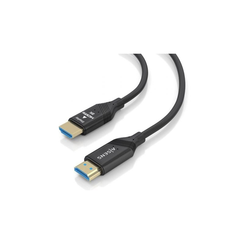 Cable HDMI 2.1 AOC 8K Aisens A153-0936/ HDMI Macho - HDMI Macho/ 25m/ Negro - A153-0936