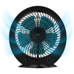 VENTILADOR SUELO CECOTEC 04603 30CM 45W MOTOR AC NEGRO ENERGYSILENCE 4500 BOX - 8435484046039