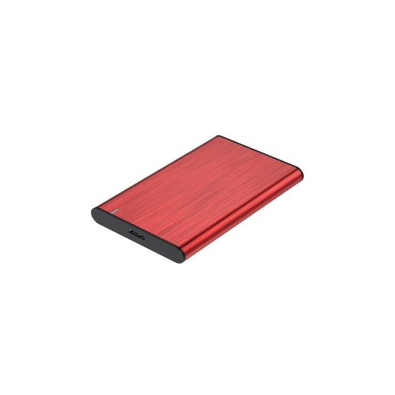 Caja Externa para Disco Duro de 2.5" Aisens ASE-2525RED/ USB 3.1/ Sin tornillos - ASE-2525RED