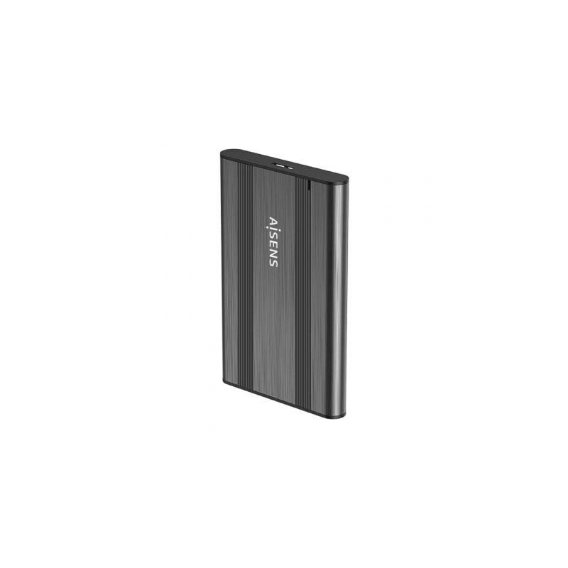 Caja Externa para Disco Duro de 2.5" Aisens ASE-2526GR/ USB 3.1/ Sin tornillos - ASE-2526GR