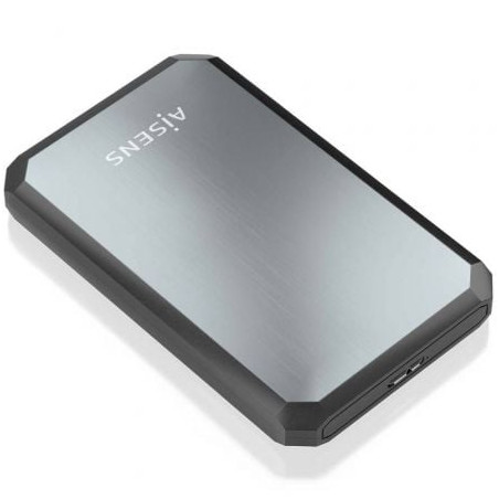 Caja Externa para Disco Duro de 2.5" Aisens ASE-2529B/ USB 3.1/ Sin tornillos - ASE-2529B