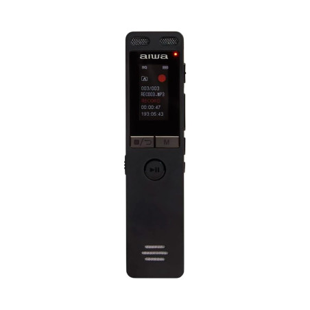 Aiwa Dvr-A400 Black / Grabadora De Voz Digital 16Gb - 8435256811018