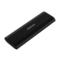 Caja Externa para Disco SSD M.2 SATA/NVMe Aisens ASM2-014B/ USB 3.2/ Sin tornillos - ASM2-014B
