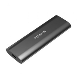 Caja Externa para Disco SSD M.2 SATA/NVMe Aisens ASM2-015GR/ USB 3.1/ Sin tornillos - ASM2-015GR