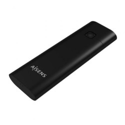 Caja Externa para Disco SSD M.2 NVMe Aisens ASM2-020B/ USB 3.2 Gen2/ Sin Tornillos - ASM2-020B