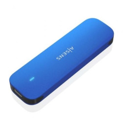 Caja Externa para Disco SSD M.2 NVMe Aisens ASM2-026BLU/ USB 3.2/ Sin tornillos - ASM2-026BLU