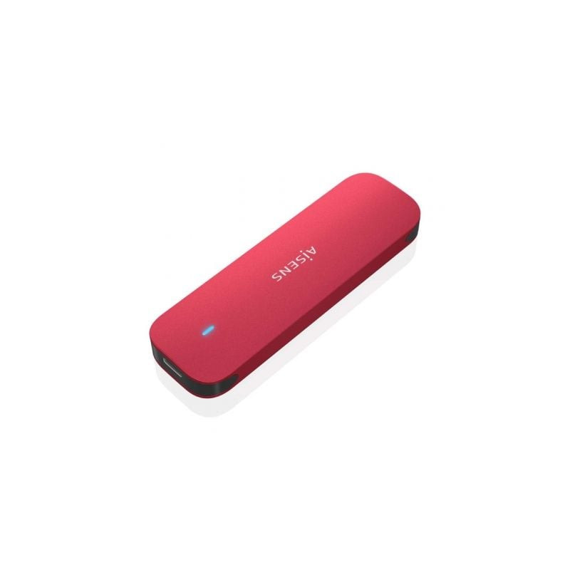 Caja Externa para Disco SSD M.2 NVMe Aisens ASM2-027RED/ USB 3.2/ Sin tornillos - ASM2-027RED