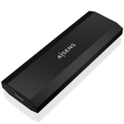 Caja Externa para Disco SSD M.2 NVMe Aisens ASM2-028B/ USB 3.2/ Sin tornillos - ASM2-028B