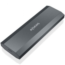 Caja Externa para Disco SSD M.2 NVMe Aisens ASM2-029GR/ USB 3.2/ Sin tornillos - ASM2-029GR