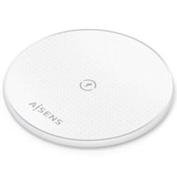 Base de carga Inalámbrica Aisens ASCH-15W1WC057-W/ 15W/ Blanco - ASCH-15W1WC057-W