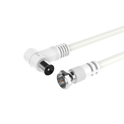 Jc Nb1498 Blanco / 3M Cable De Video (Coaxial) / 9.5Mm / Mac - 8435606733922