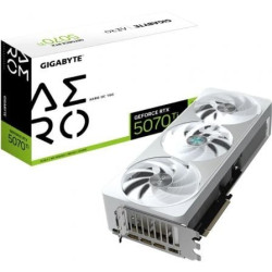 Tarjeta Gráfica Gigabyte GeForce RTX 5070 Ti AERO OC/ 16GB GDDR7 - 9VN507TAO-00-G10