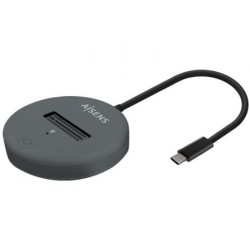 Dock USB Tipo-C para SSD M2 SATA/NVMe Aisens ASUC-M2D014-GR/ Gris - ASUC-M2D014-GR
