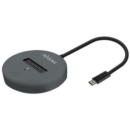 Dock USB Tipo-C para SSD M2 SATA/NVMe Aisens ASUC-M2D014-GR/ Gris - ASUC-M2D014-GR