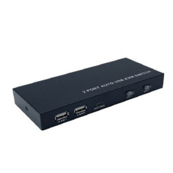 Conmutador KVM HDMI Aisens A111-0400/ 2PC con 1 sólo teclado y ratón - A111-0400