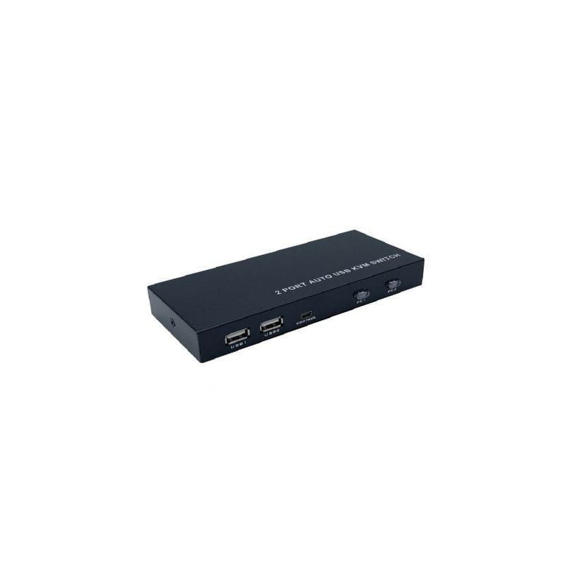 Conmutador KVM HDMI Aisens A111-0400/ 2PC con 1 sólo teclado y ratón - A111-0400