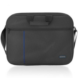 Maletín Aisens ASBG-BC021-BK para Portátiles hasta 15.6"/ Negro - ASBG-BC021-BK
