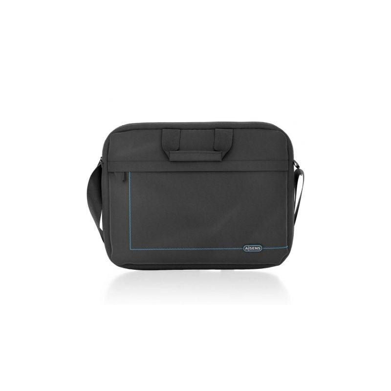 Maletín Aisens ASBG-BC022-BK para Portátiles hasta 15.6"/ Negro - ASBG-BC022-BK