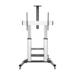 Soporte de Suelo Inclinable con Ruedas y Manivela Aisens FT100TE-125 para TV 60-100"/ hasta 100kg - FT100TE-125