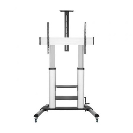 Soporte de Suelo Inclinable con Ruedas y Manivela Aisens FT100TE-125 para TV 60-100"/ hasta 100kg - FT100TE-125