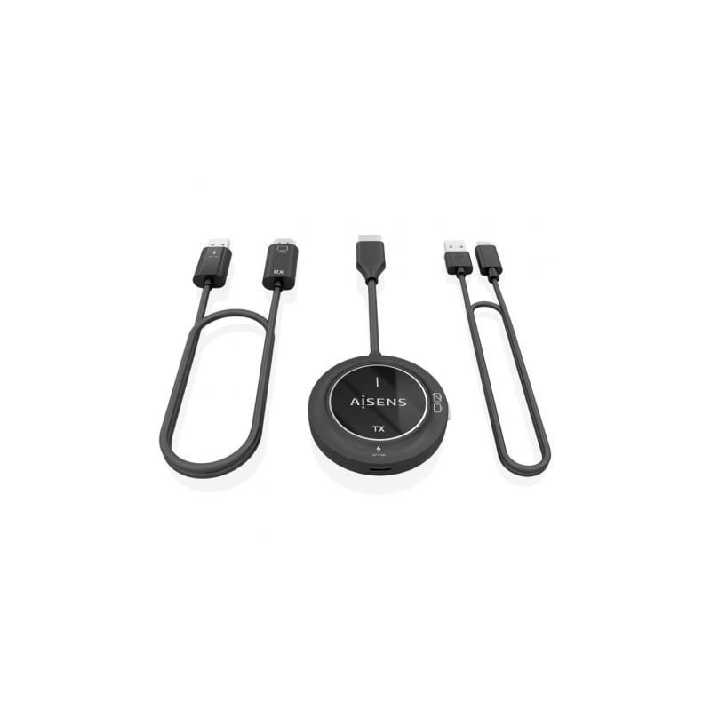 Adaptador/Transmisor de vídeo inalámbrico HDMI Aisens ASWL-H2K30M002-BK - ASWL-H2K30M002-BK