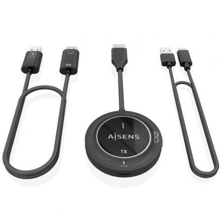 Adaptador/Transmisor de vídeo inalámbrico HDMI Aisens ASWL-H2K30M002-BK - ASWL-H2K30M002-BK