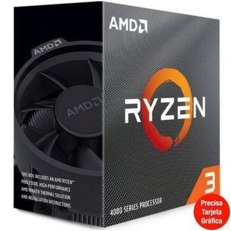 Procesador AMD Ryzen 3 4100 3.80GHz Socket AM4 - 100-100000510BOX