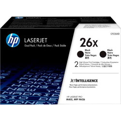 HP CF226X Negro Pack de 2 Cartuchos de Toner Originales - 26X - CF226XD-2