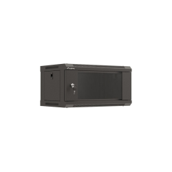 ARMARIO LANBERG MURAL RACK 19" 4U 540X350 FLAT PACK NEGRO PUERTA CRISTAL - WF03-5304-10B