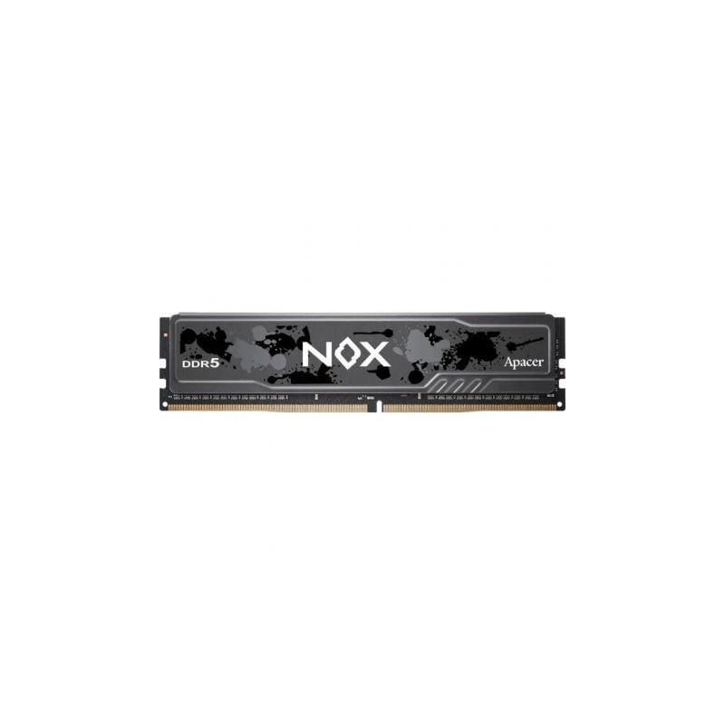 Memoria RAM Apacer NOX 16GB/ DDR5/ 5600MHz/ 1.25V/ CL40/ DIMM - AH5U16G56C522MBAA-1