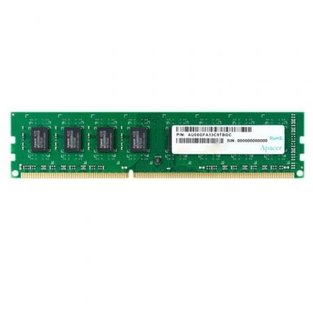 Memoria RAM Apacer DL.08G2K.KAM 8GB/ DDR3/ 1600MHz/ 1.5V/ CL11/ DIMM - DL.08G2K.KAM