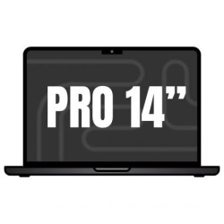 Apple Macbook Pro 14"/ M5 10-Core CPU/ 24GB/ 1TB SSD/ 10-Core GPU/ Negro Espacial - MDE34Y/A