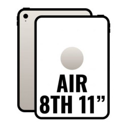 Apple iPad Air 11" 8th Wi-Fi Cell/ 5G/ M4/ 128GB/ Blanco Estrella - MH7A4TY/A