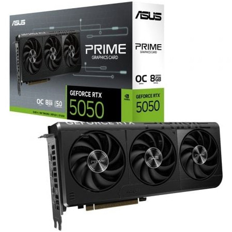 Tarjeta Gráfica Asus Prime GeForce RTX 5050 OC Edition/ 8GB GDDR6 - 90YV0N70-M0NA00