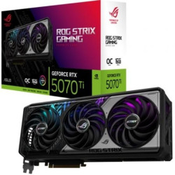 Tarjeta Gráfica Asus ROG Strix OC GeForce RTX 5070Ti/ 16GB GDDR7 - 90YV0M90-M0NA00