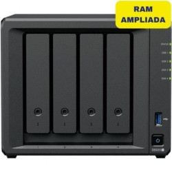 NAS Synology Diskstation DS925+/ 4 Bahías 3.5"- 2.5"/ 16GB DDR4/ Formato Torre - DS925+/16G