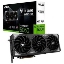 Tarjeta Gráfica Asus TUF Gaming GeForce RTX 5060 OC Edition/ 8GB GDDR7 - 90YV0N00-M0NA00