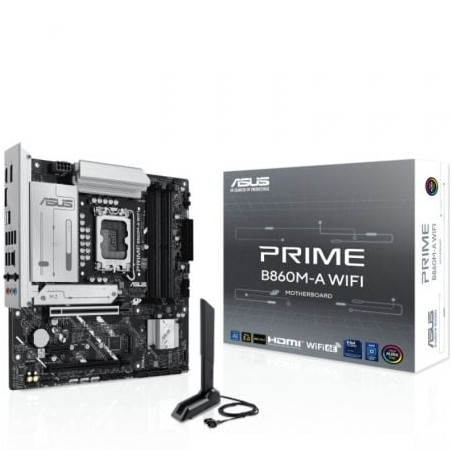 Placa Base Asus Prime B860M-A WIFI Socket 1851/ DDR5/ PCIe 5.0/ Micro ATX - 90MB1JY0-M0EAY0