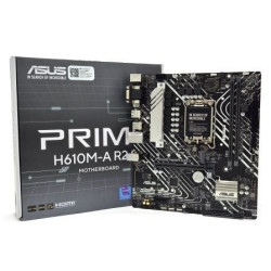 Placa Base Asus Prime H610M-A R2.0/ Socket 1700/ DDR5/ PCIe 4.0/ Micro ATX - 90MB1MJ0-M0EAY0