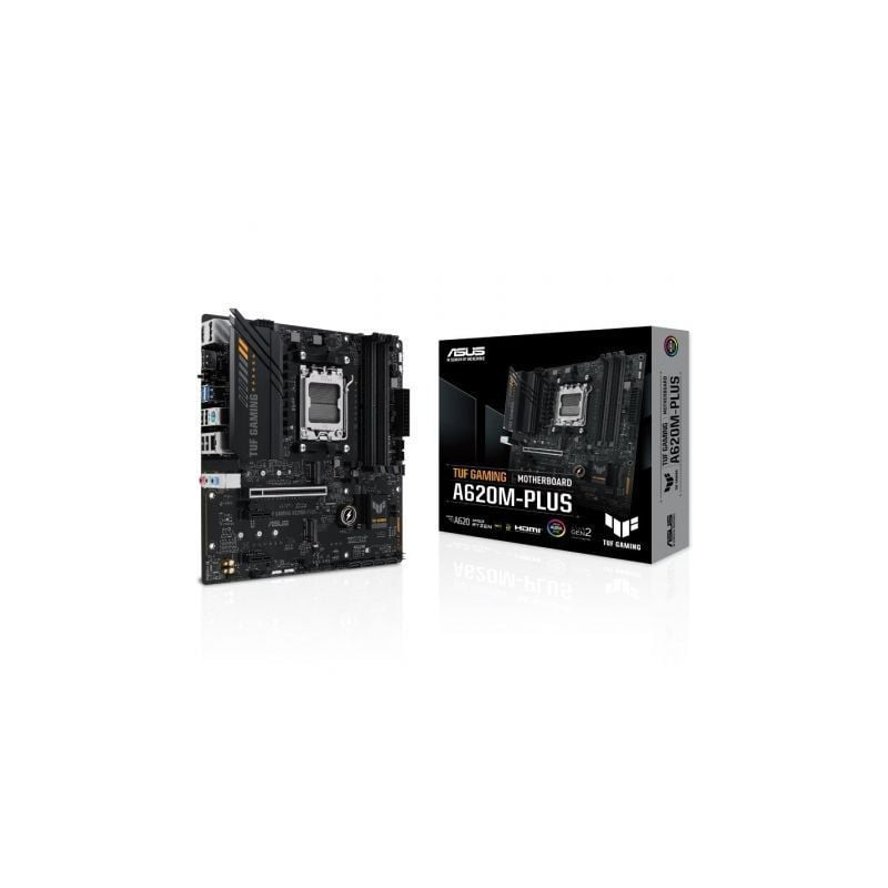 Placa Base Asus TUF GAMING A620M-PLUS Socket AM5/ DDR5/ PCIe 4.0/ Micro ATX - 90MB1EZ0-M0EAY0