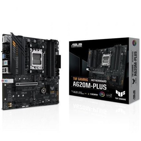 Placa Base Asus TUF GAMING A620M-PLUS Socket AM5/ DDR5/ PCIe 4.0/ Micro ATX - 90MB1EZ0-M0EAY0