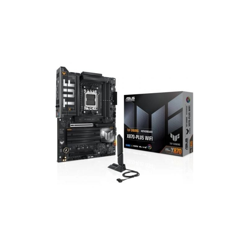 Placa Base Asus TUF GAMING X870-PLUS WIFI/ Socket AM5/ DDR5/ PCIe 5.0 - 90MB1IU0-M0EAY0