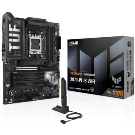 Placa Base Asus TUF GAMING X870-PLUS WIFI/ Socket AM5/ DDR5/ PCIe 5.0 - 90MB1IU0-M0EAY0