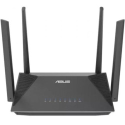 Router Inalámbrico Asus RT-AX52/ WiFi 6/ 1800Mbps/ 2.4GHz 5GHz/ 4 Antenas/ WiFi 802.11ax/ac/n/a/ - n/b/g - 90IG08T0-MO3H00