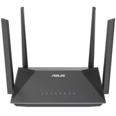 Router Inalámbrico Asus RT-AX52/ WiFi 6/ 1800Mbps/ 2.4GHz 5GHz/ 4 Antenas/ WiFi 802.11ax/ac/n/a/ - n/b/g - 90IG08T0-MO3H00